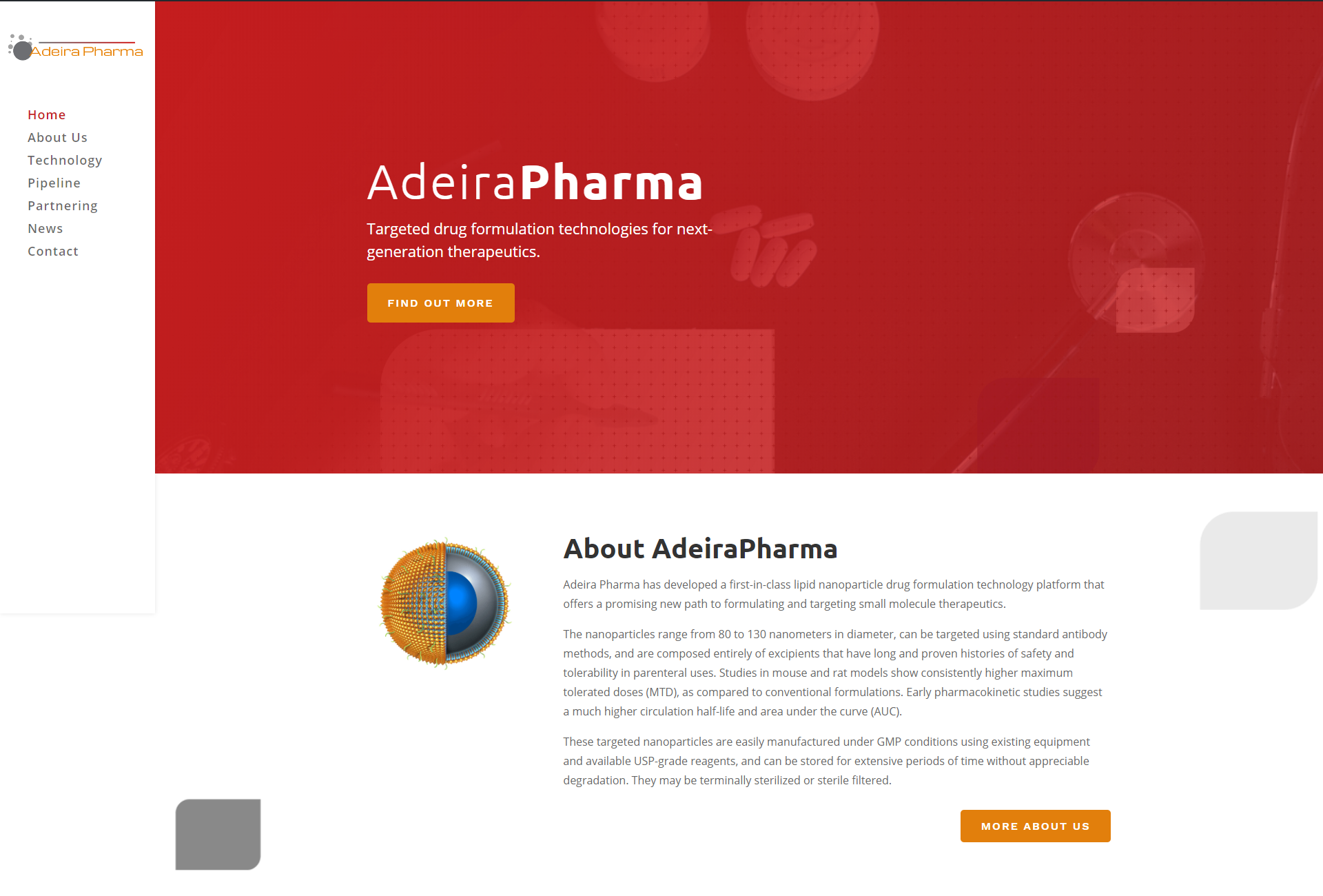 adeira landing page